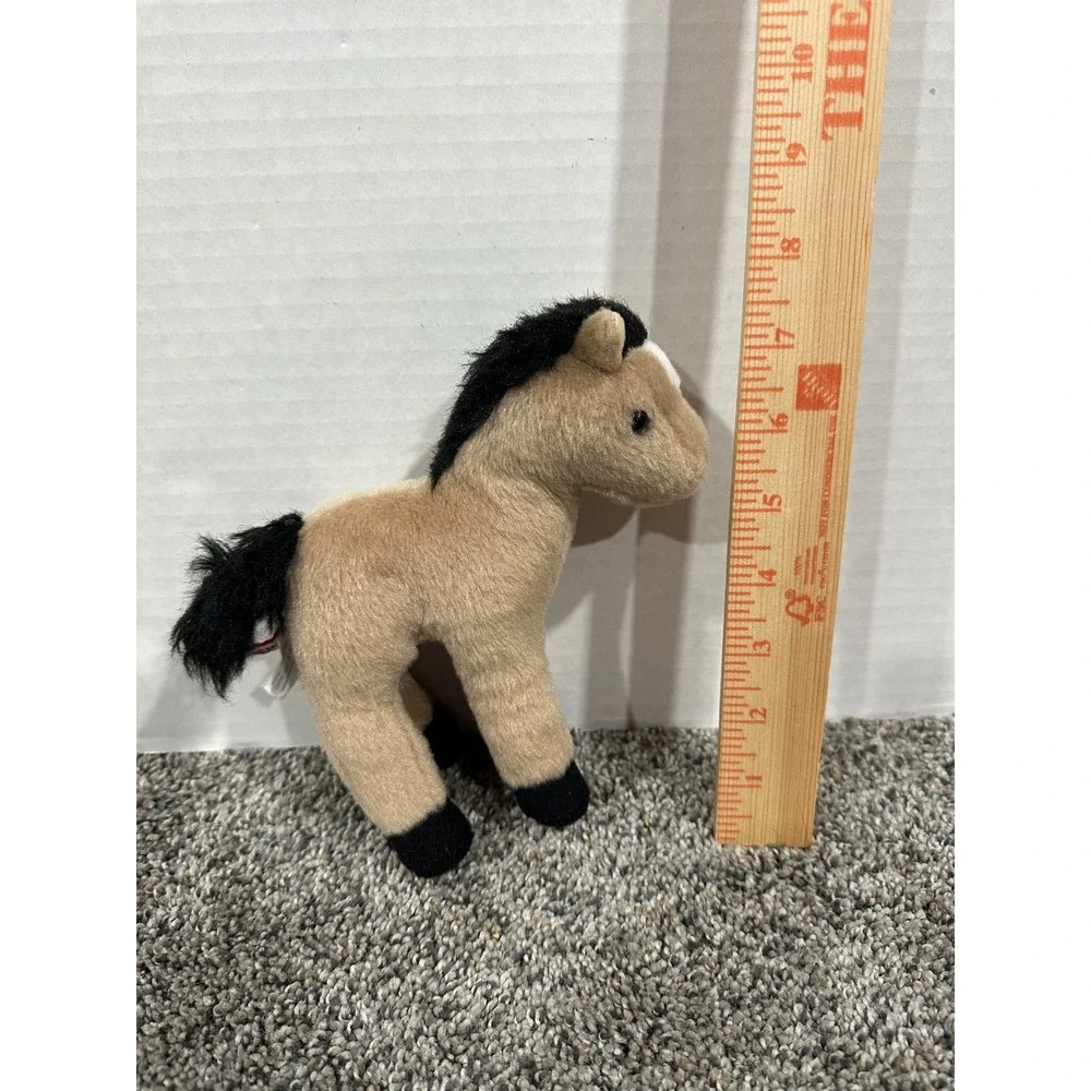 Plush Douglas Kids Tan Excellent Buckskin Horse Standing Stuffed Animal